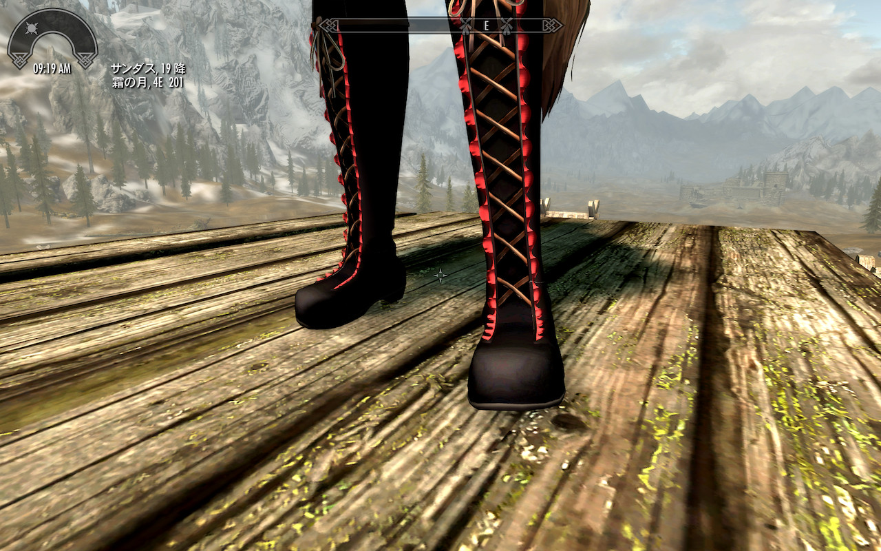 【Skyrim SE】Skyrim Special Editionで『HDT HighHeels System』を使ってみた