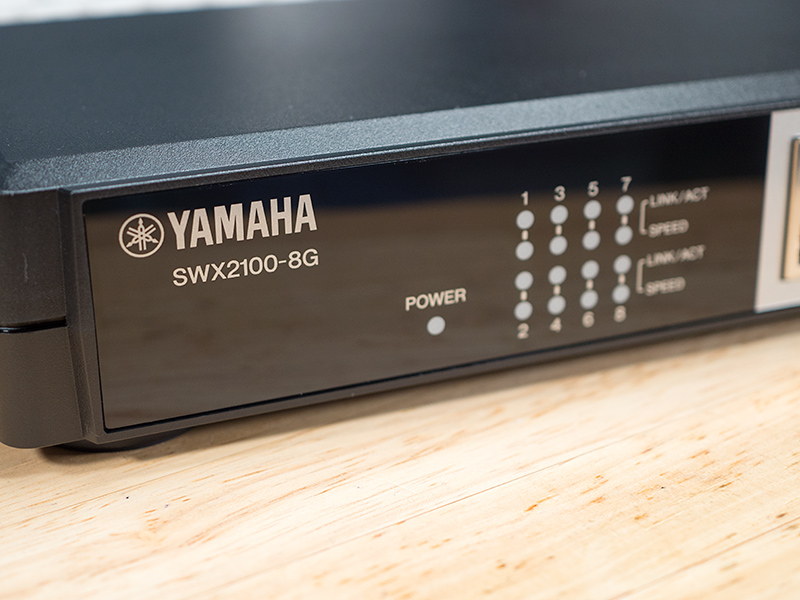 YAMAHA シンプルL2スイッチ SWX2100-8G』を買ってみた | Kimagureman! Studio ～趣味全開！ 気まぐれ更新日記～